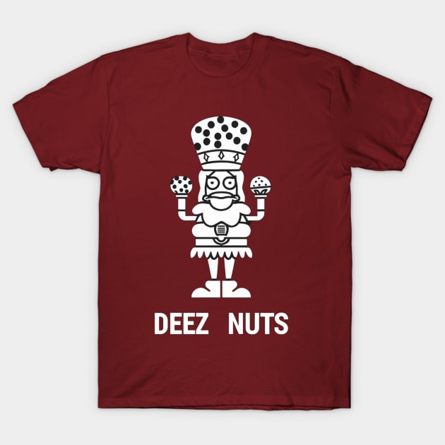 Deez Nuts Nutcracker T-Shirt by Aldrvnd